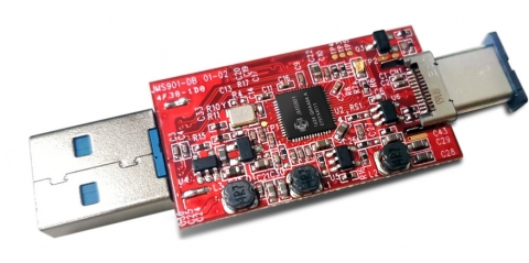 JMS901領先行業，為業內首個USB-IF認證的UFS橋接晶片