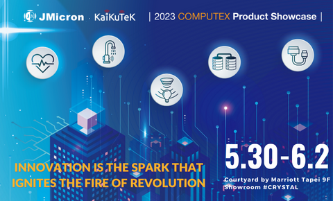 JMicron x KaiKuTeK 2023 COMPUTEX Product Showcase is coming!