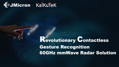 KaiKuTeK - Revolutionary Contactless Gesture Recognition 60GHz mmWave Radar Solution